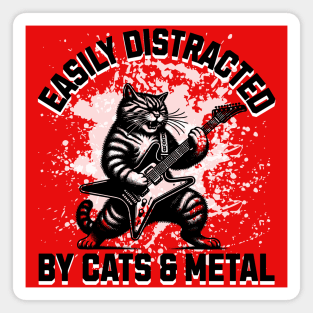 Cats and Metal Magnet